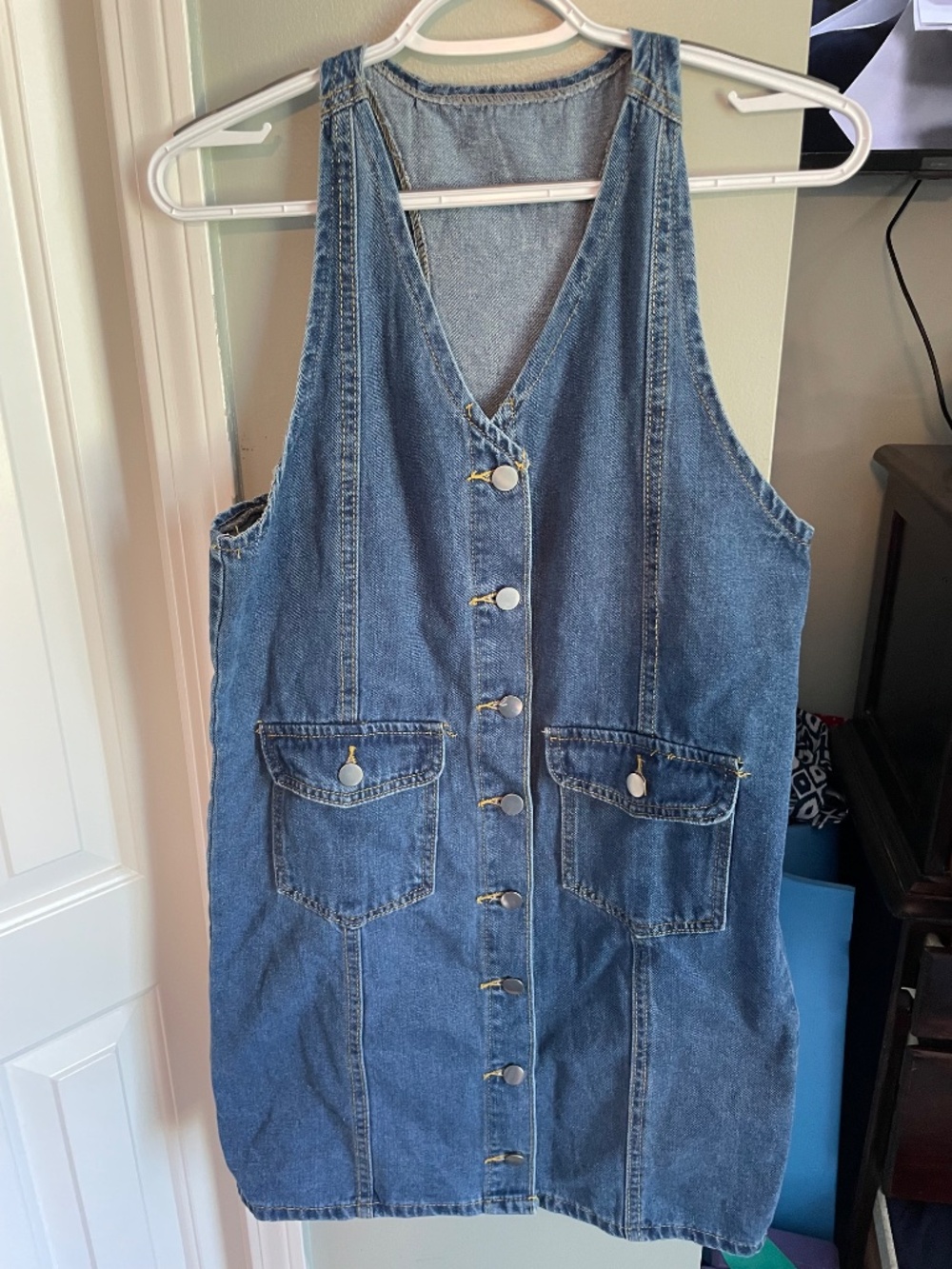Denim Tank Dress